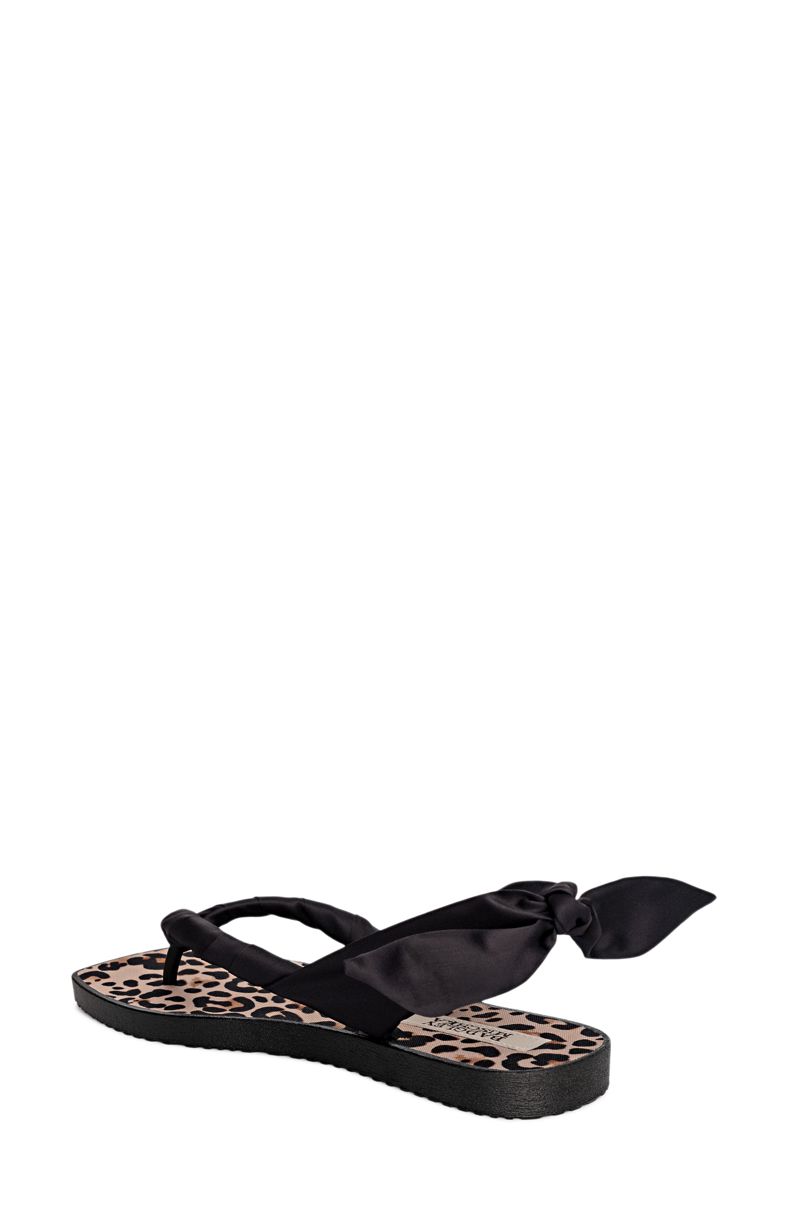 Badgley Mischka Collection Wrenna Slingback Ankle Wrap Sandal, Alternate, color, Black Leopard
