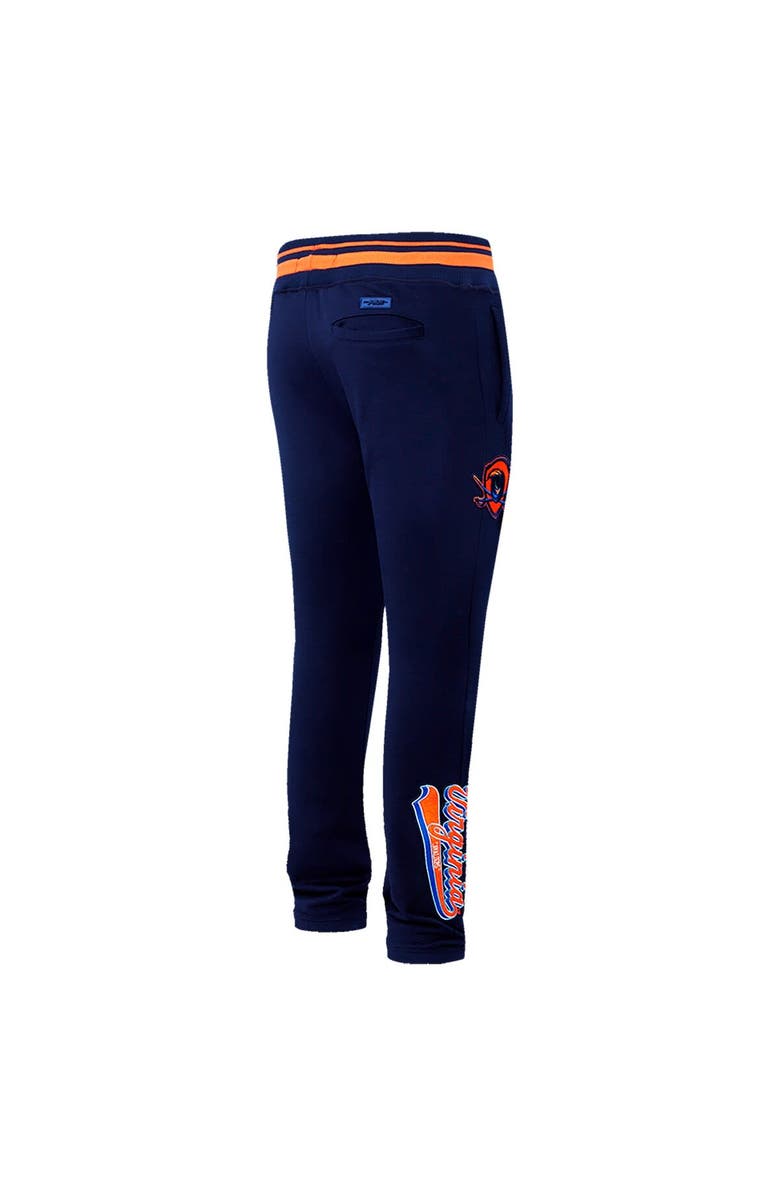 PRO STANDARD Men's Pro Standard Navy Virginia Cavaliers Script Tail Fleece Sweatpants, Alternate, color, Navy