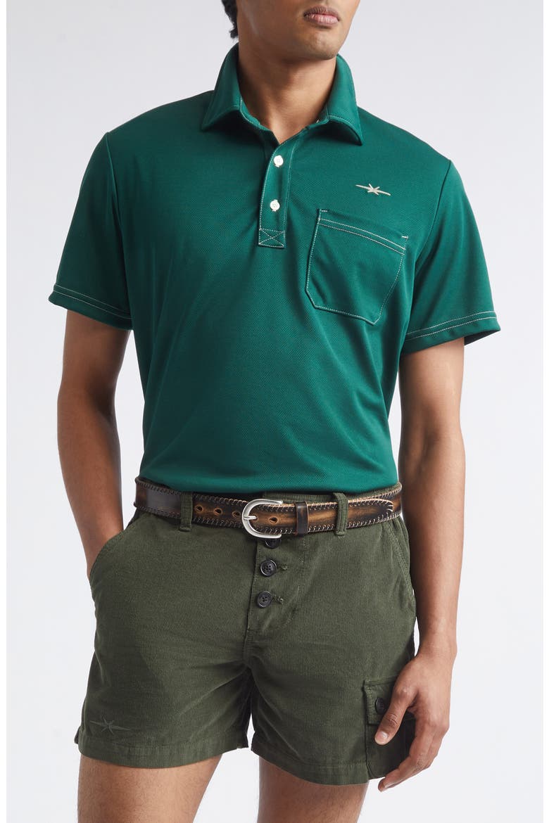Coach's Polo, Main, color, FIELD GREEN