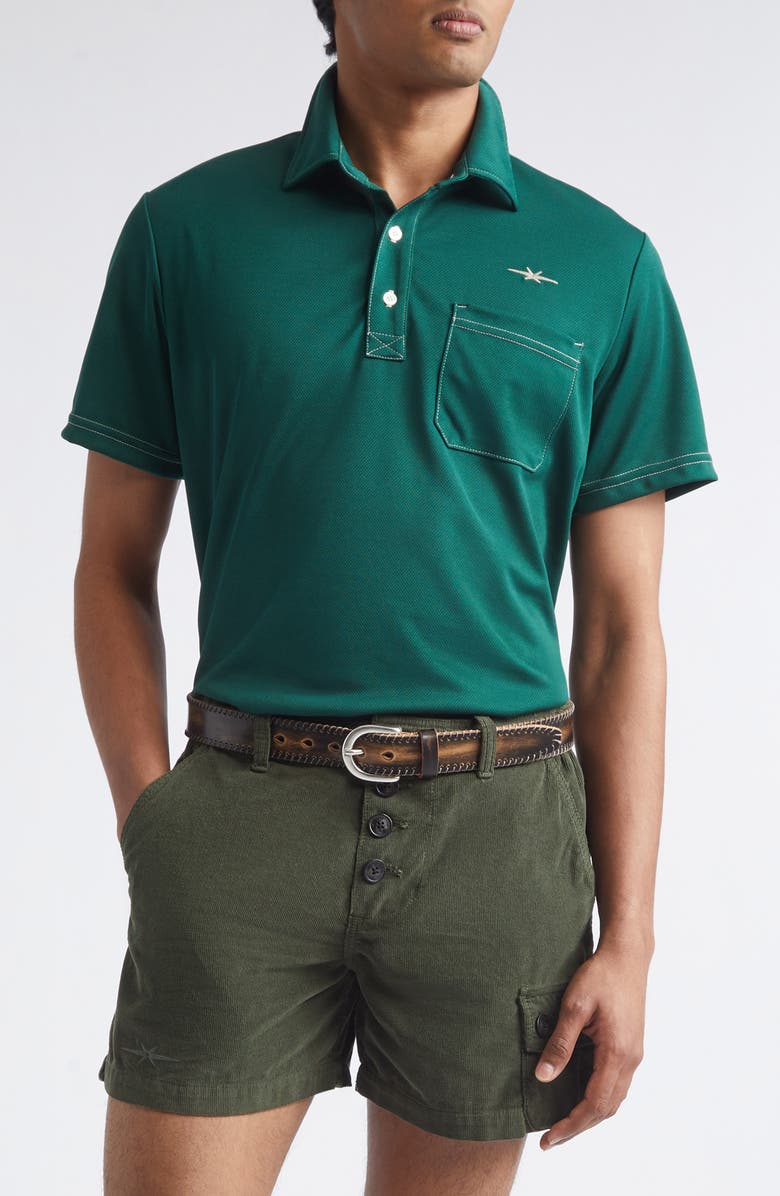 PHIPPS Coach's Polo, Main, color, Field Green