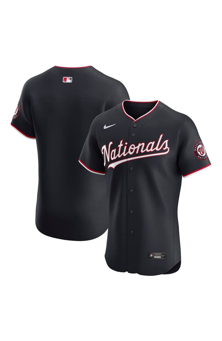 Nike Men's Nike Navy Washington Nationals Alternate  Elite Jersey, Alternate, color, 