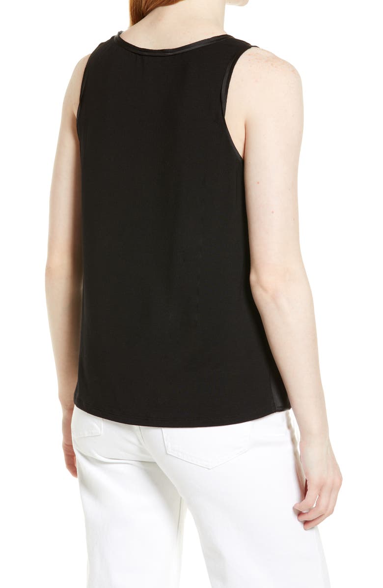 1.STATE Mix Media Scoop Neck Tank, Alternate, color,