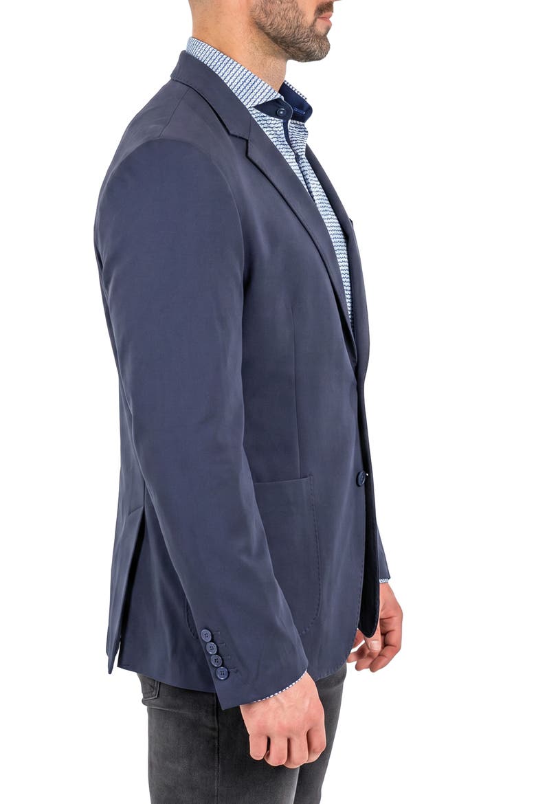 Descartes Unconstructed Sport Coat, Alternate, color, BLUE