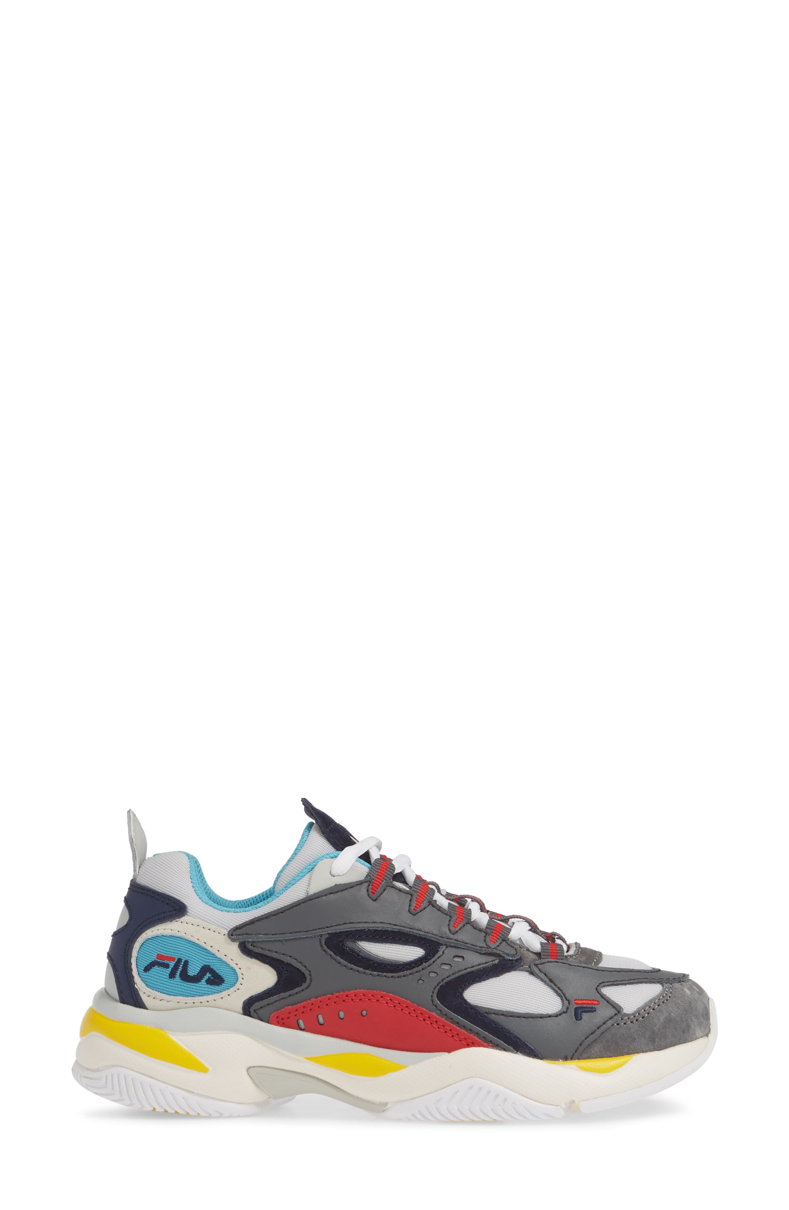 Boveasorus Sneaker, Alternate, color, CASTLEROCK/ BLUE/ RED