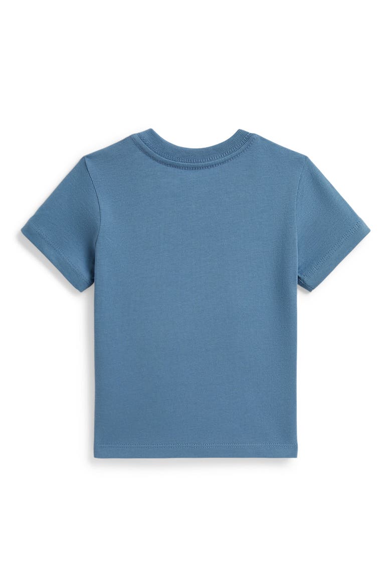 Beach Bear Cotton Graphic T-Shirt, Alternate, color, BEAR CAMP BLUE