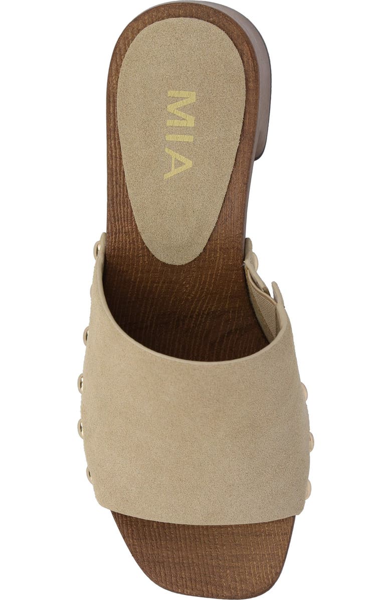 MIA Emmerie Platform Sandal, Alternate, color, Sand
