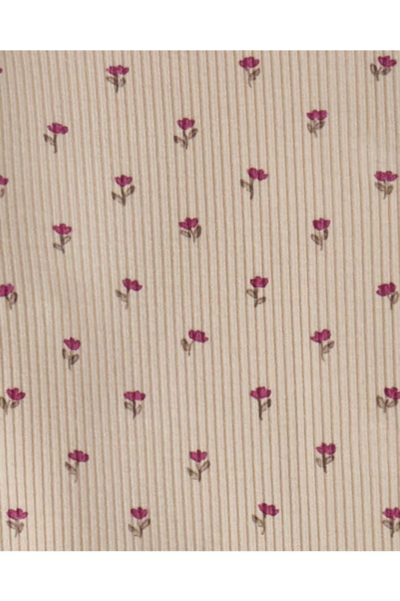 Baby Tulip Fields Back-Snap Footie, Alternate, color, Violet