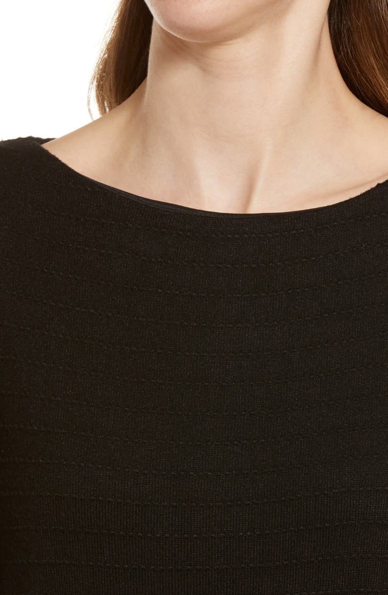 Julia Jordan Boatneck Long Sleeve Sweater Dress, Alternate, color,