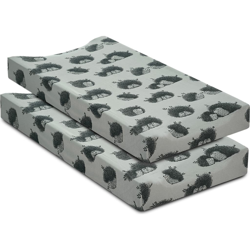 Oilo 2-Pack Jersey Changing Pad Covers in Green  product