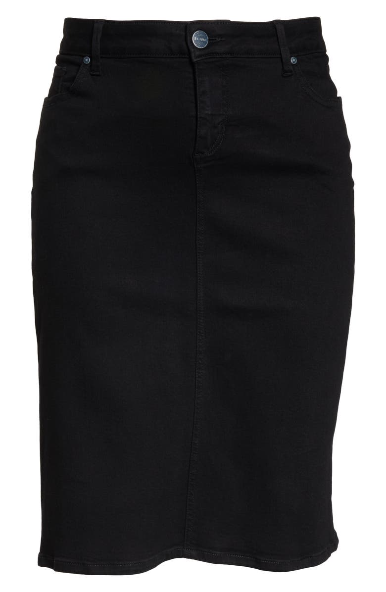 SLINK Jeans Denim Skirt, Alternate, color, 