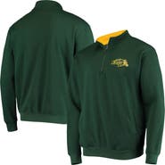 COLOSSEUM Men's Colosseum Green NDSU Bison Tortugas Logo Quarter-Zip Jacket