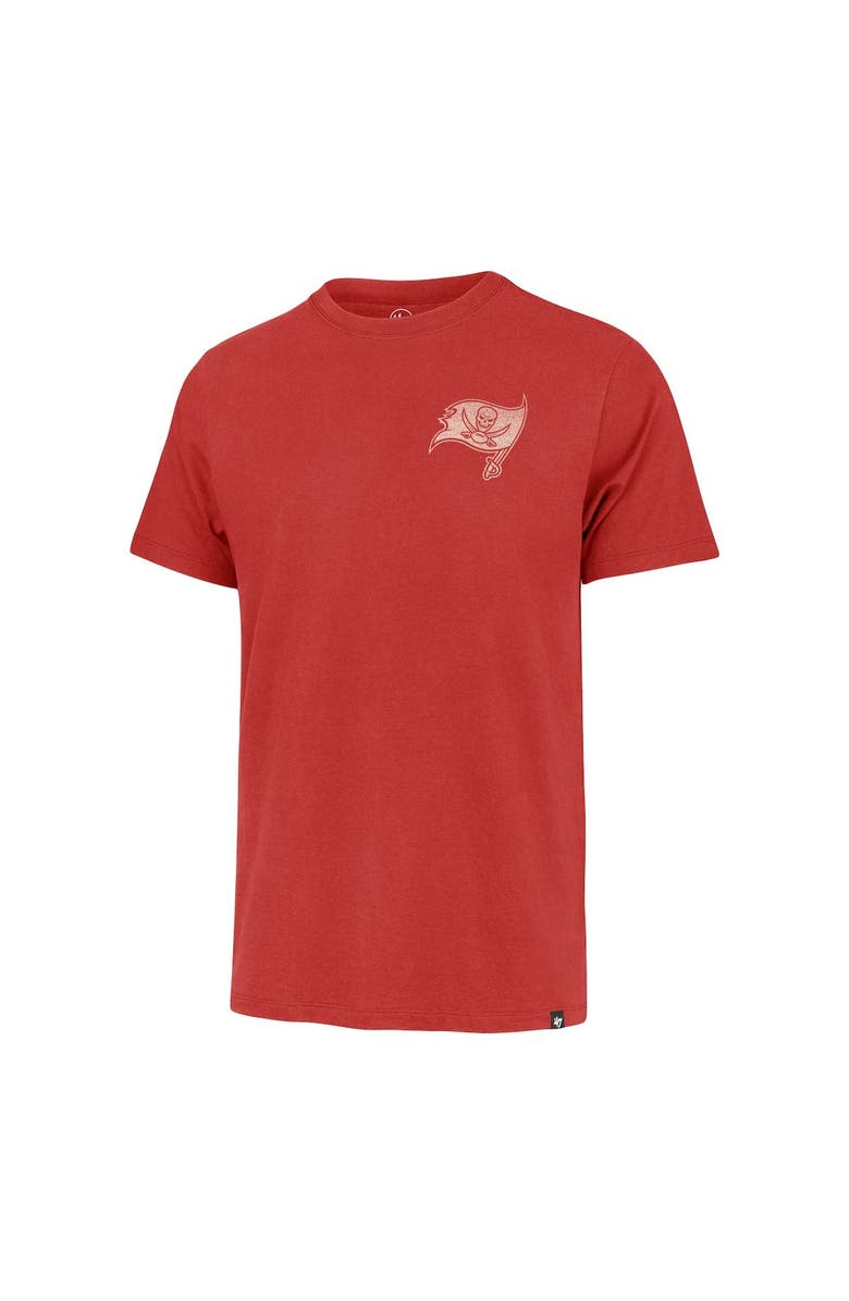 '47 Men's '47 Red Tampa Bay Buccaneers Turn Back Franklin T-Shirt, Alternate, color, Red