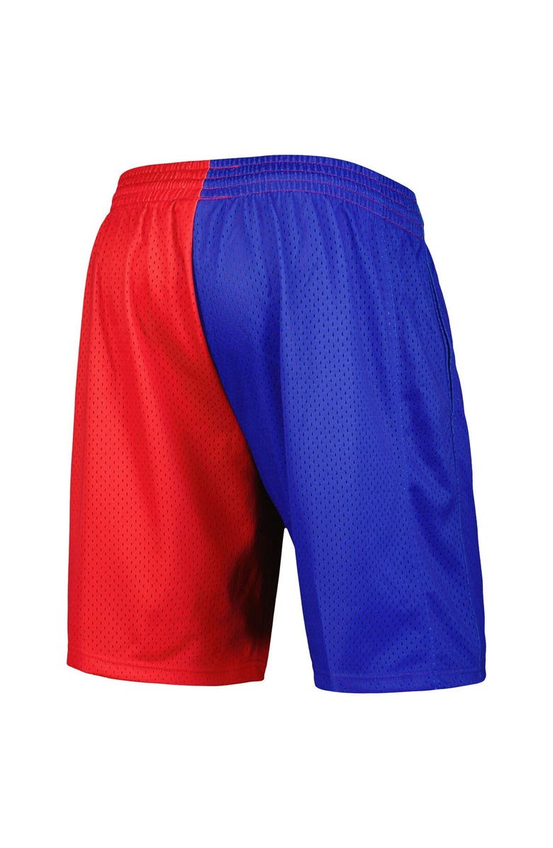 Mitchell & Ness Men's Mitchell & Ness Royal/Red LA Clippers Hardwood Classics 2000 Split Swingman Shorts, Alternate, color, Royal