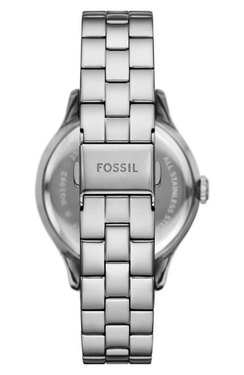 Fossil Brynn Multifunction Bracelet Watch, 38mm In Silver