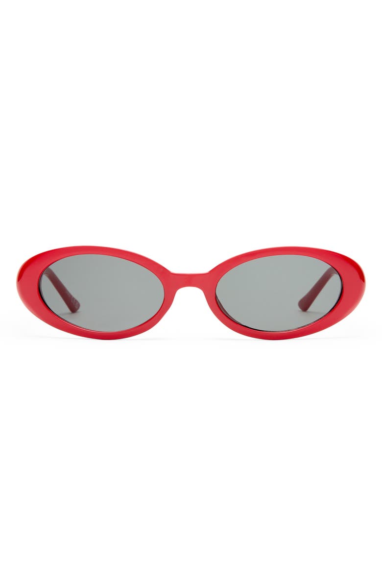 AIRE Fornax 53mm Oval Sunglasses, Main, color, Poppy/Smoke Mono