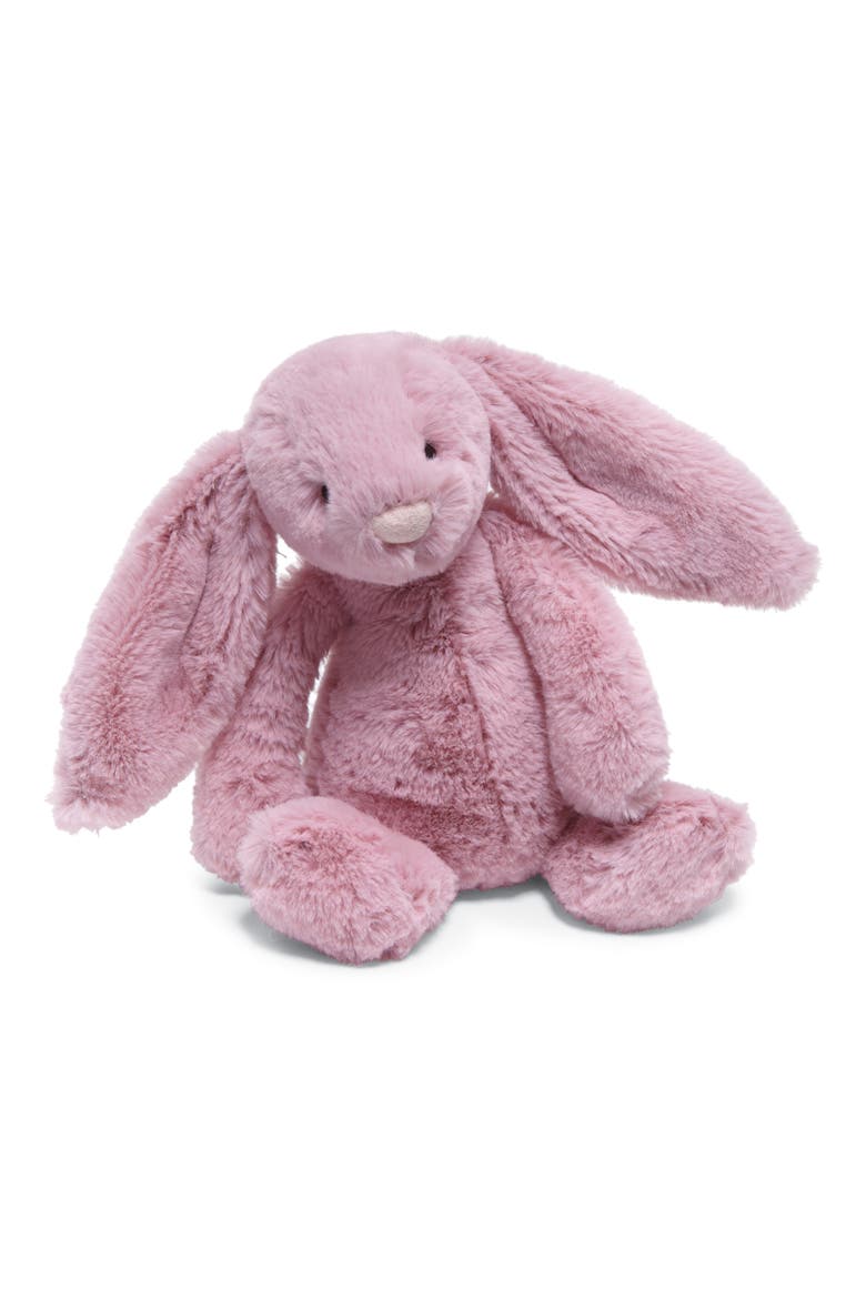 'Small Bashful Bunny' Stuffed Animal, Main, color, PINK