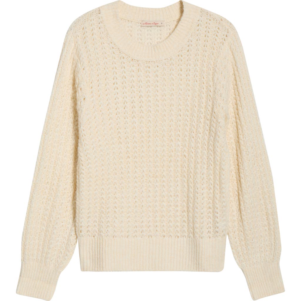 Marine Layer Alma Crewneck Sweater In Multi