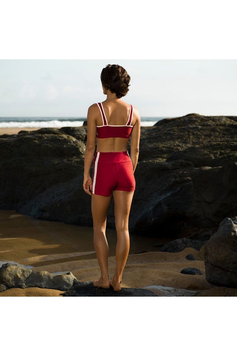 Sports Bikini Top - Women's, Alternate, color, Red