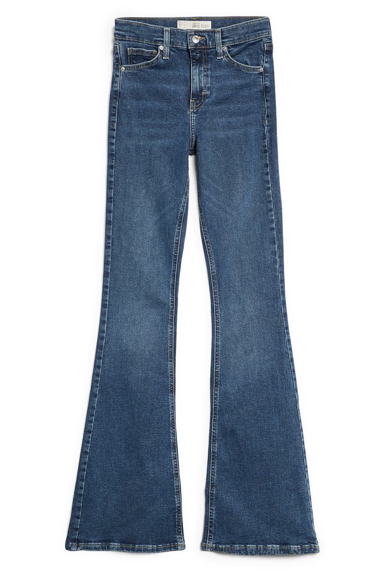 Jamie Flare Jeans, Alternate, color, INDIGO