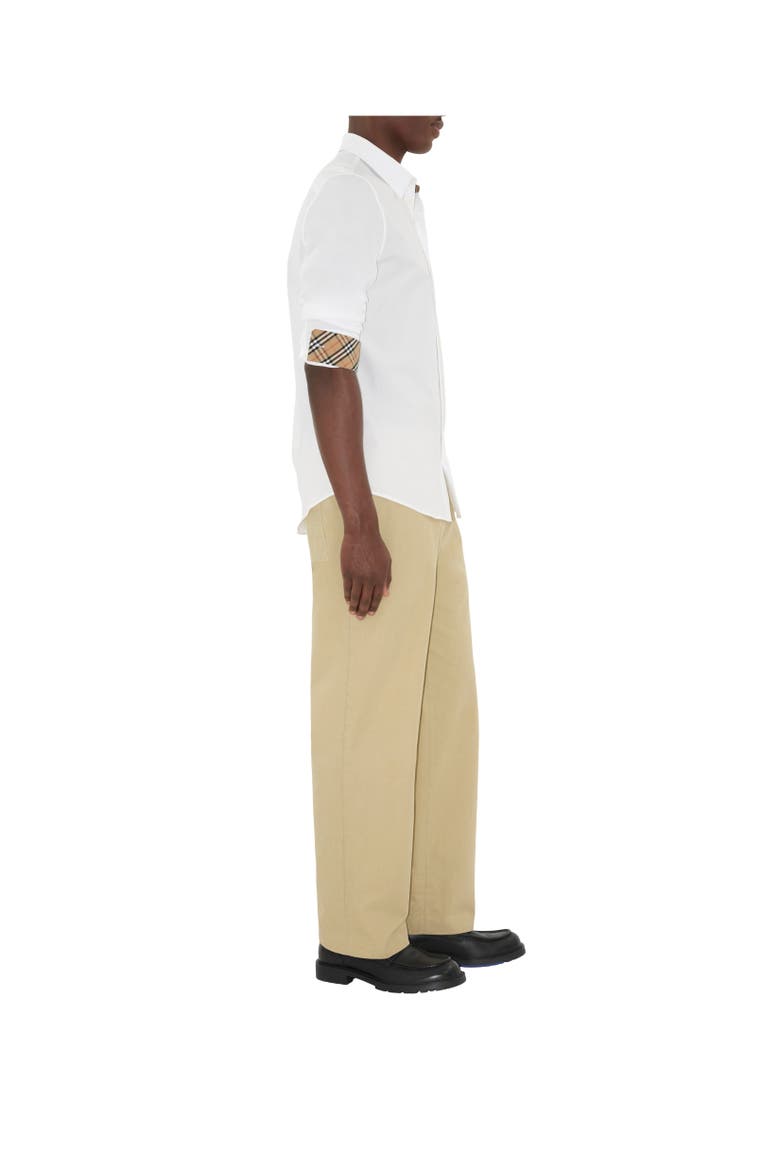 Cotton Poplin Shirt, Alternate, color, White