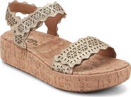 Earth® Slata Ankle Strap Platform Sandal