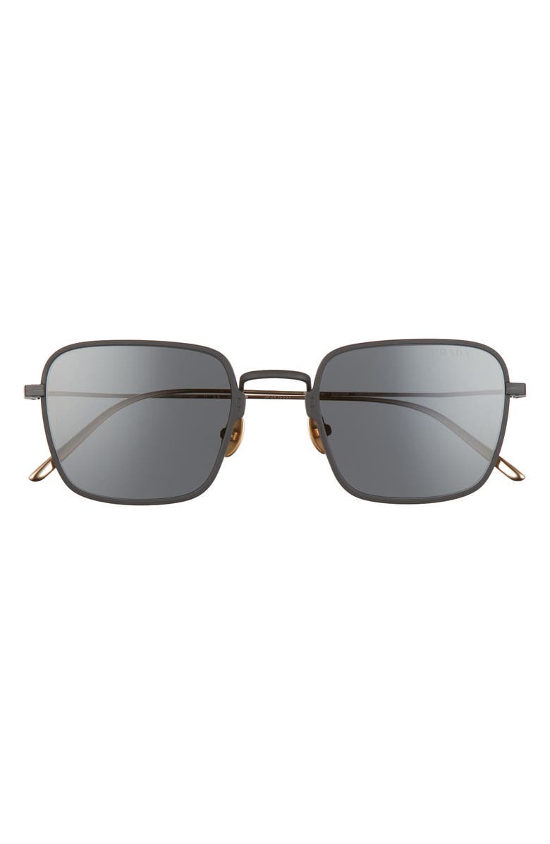 Prada 52mm Square Sunglasses, Main, color, 