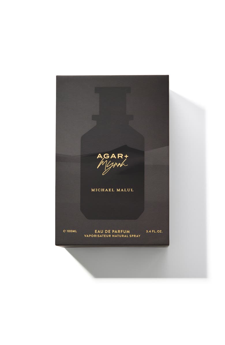 Michael Malul Agar + Myrrh 3.4oz/100mL Men's EDP, Alternate, color, Black