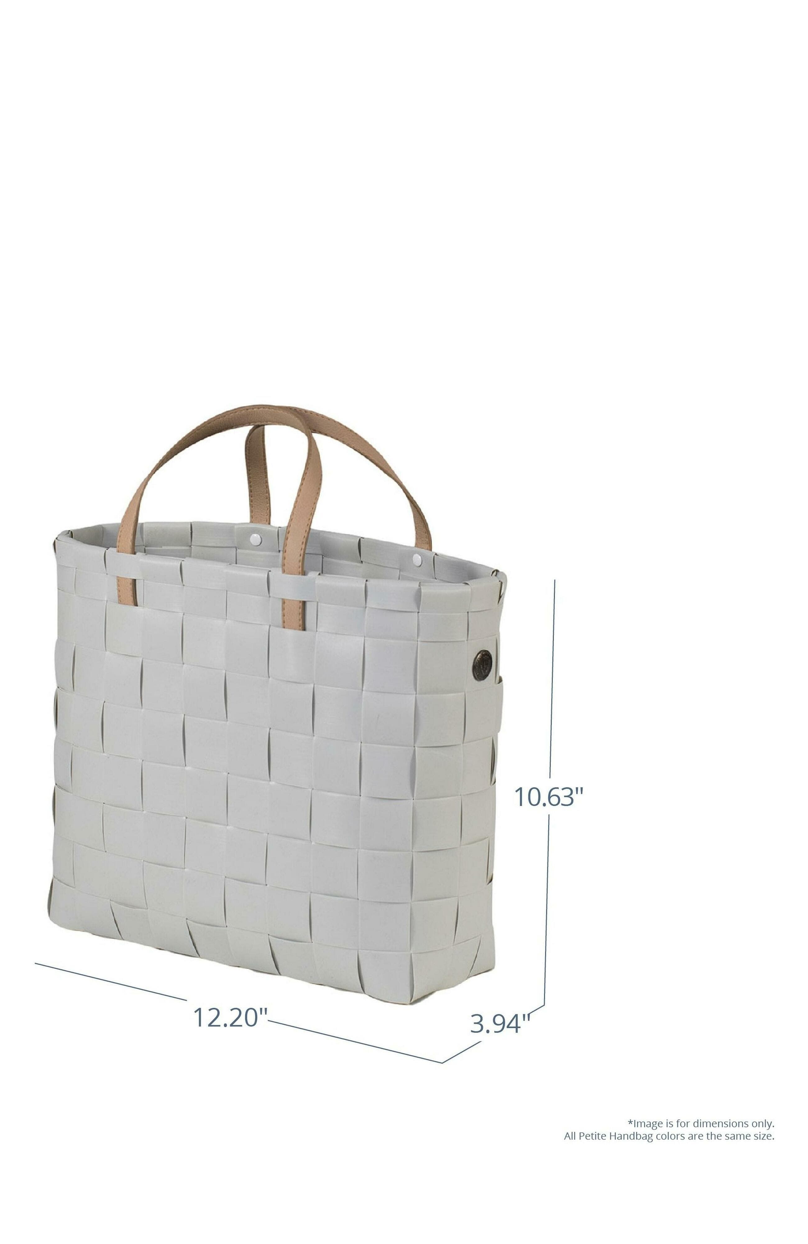 Petite Recycled Plastic Handbag, Alternate, color, Misty Grey