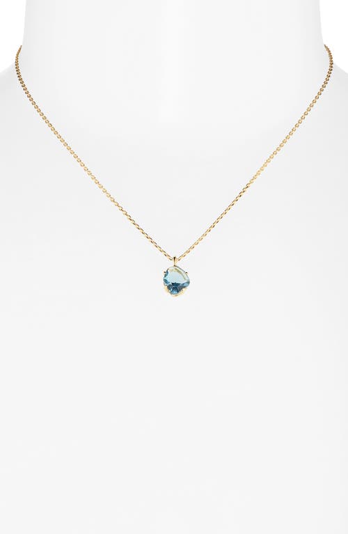 Kate Spade New York Treasure Trove Mini Pendant Necklace In Gold