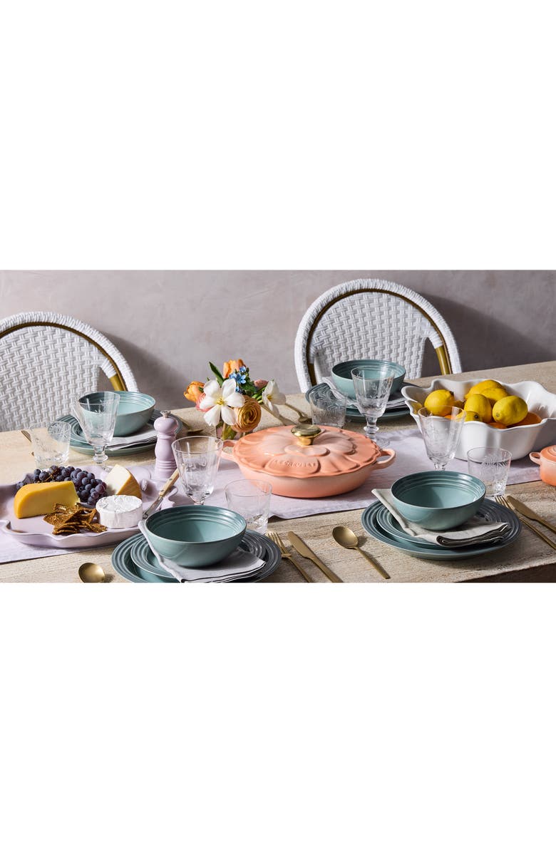 Le Creuset Petal Signature Braiser, Alternate, color, Peche