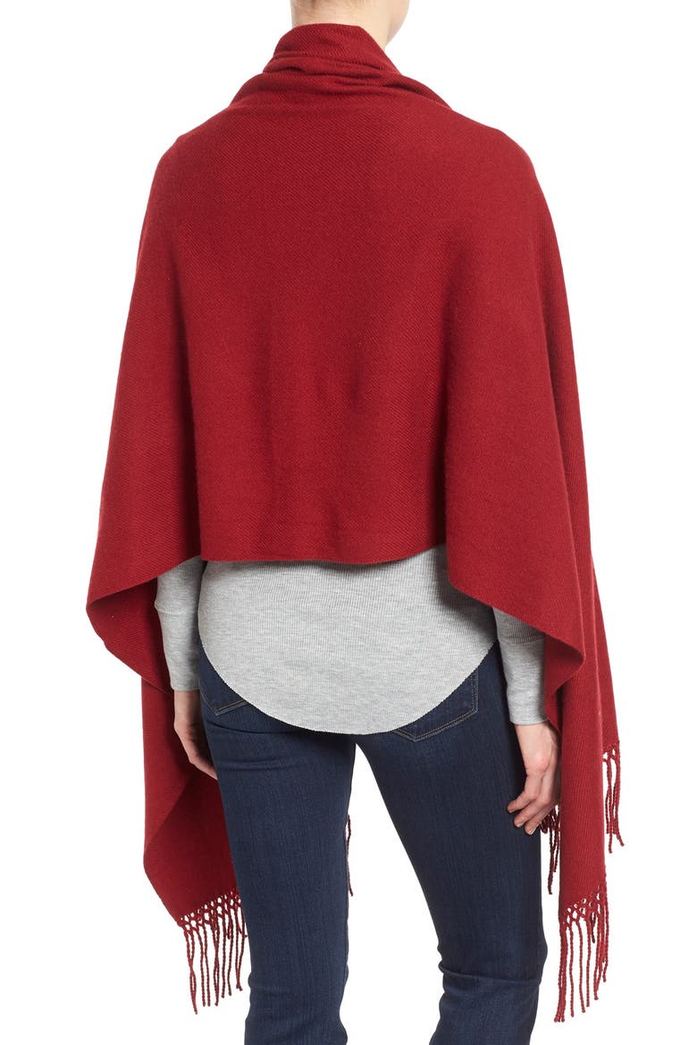 Cashmere Wrap, Alternate, color, RED CINDER