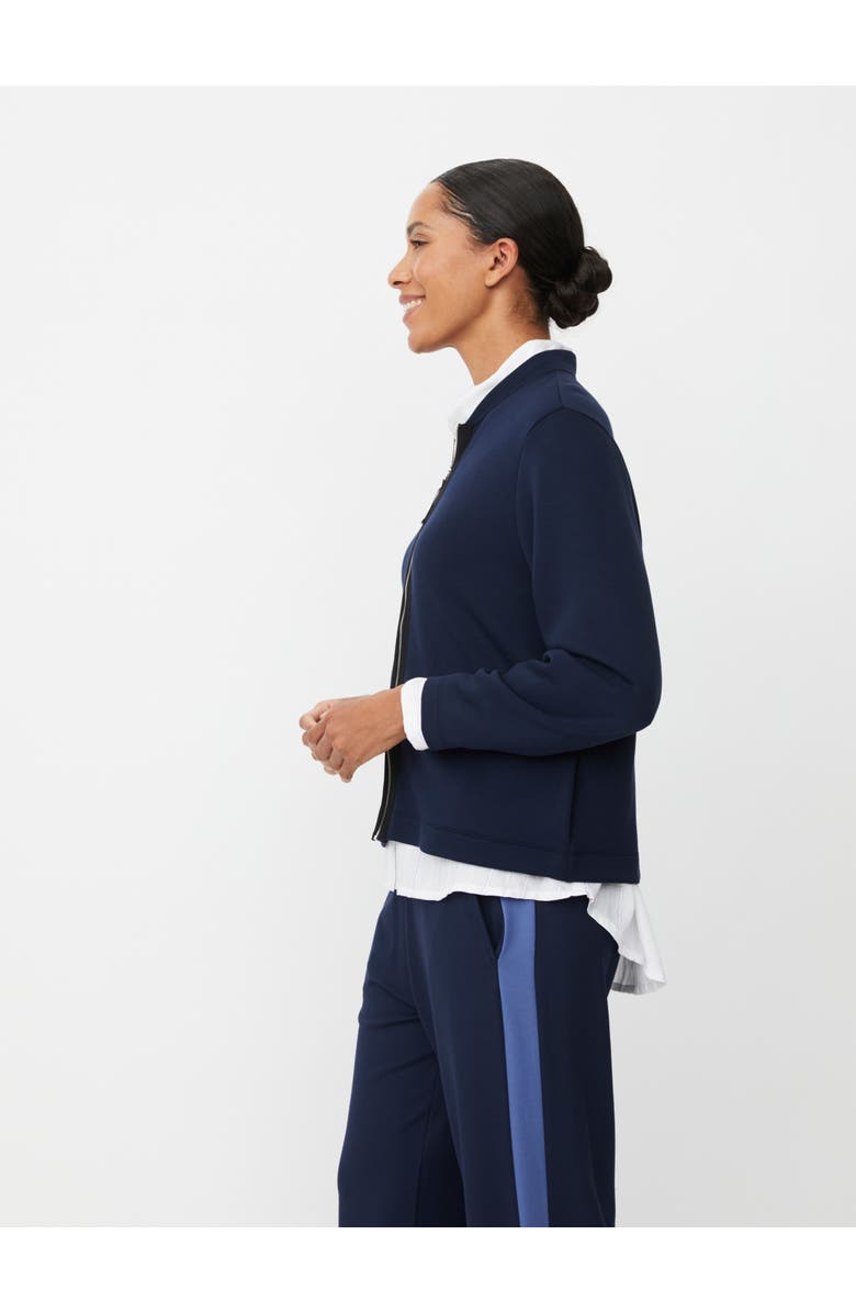 Masai Copenhagen Junesse Long Sleeve Bomber Jacket, Alternate, color, Navy Blazer