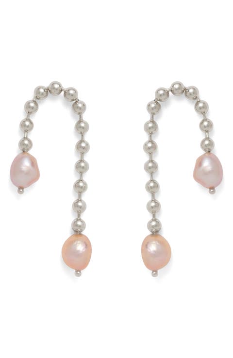Frankie Pearl Drop Earrings