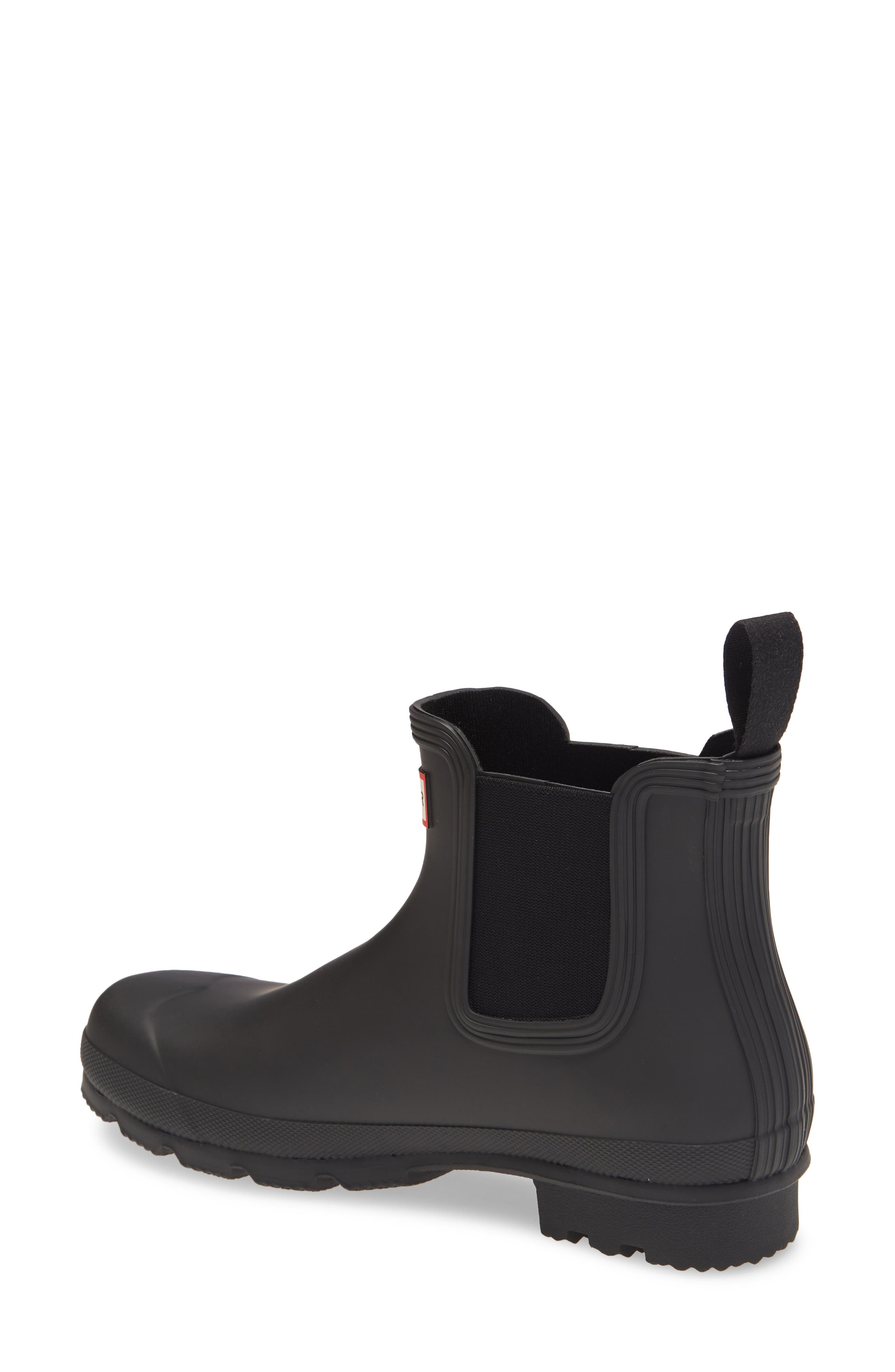 Hunter Original Waterproof Chelsea Rain Boot, Alternate, color, 