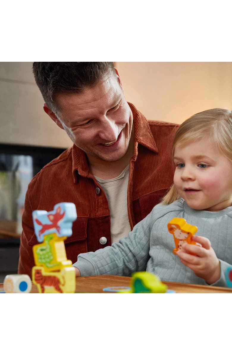HABA My Very First Games - Animal Upon Animal Junior Toddler Stacking Game for Preschool Learning Activities & Fun Family Games for Ages 2+, Alternate, color, Multi