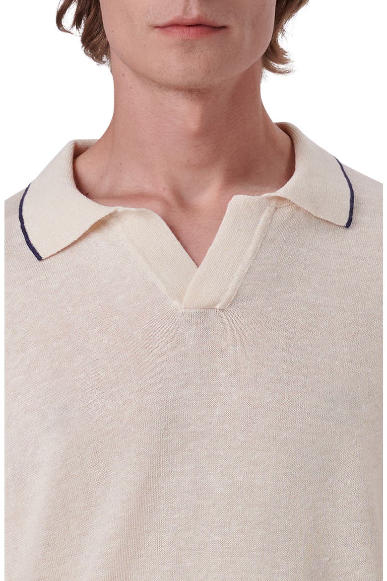 Johnny Collar Sweater, Alternate, color, ALMOND