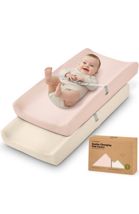 2-Pack Soothe Changing Pad Covers