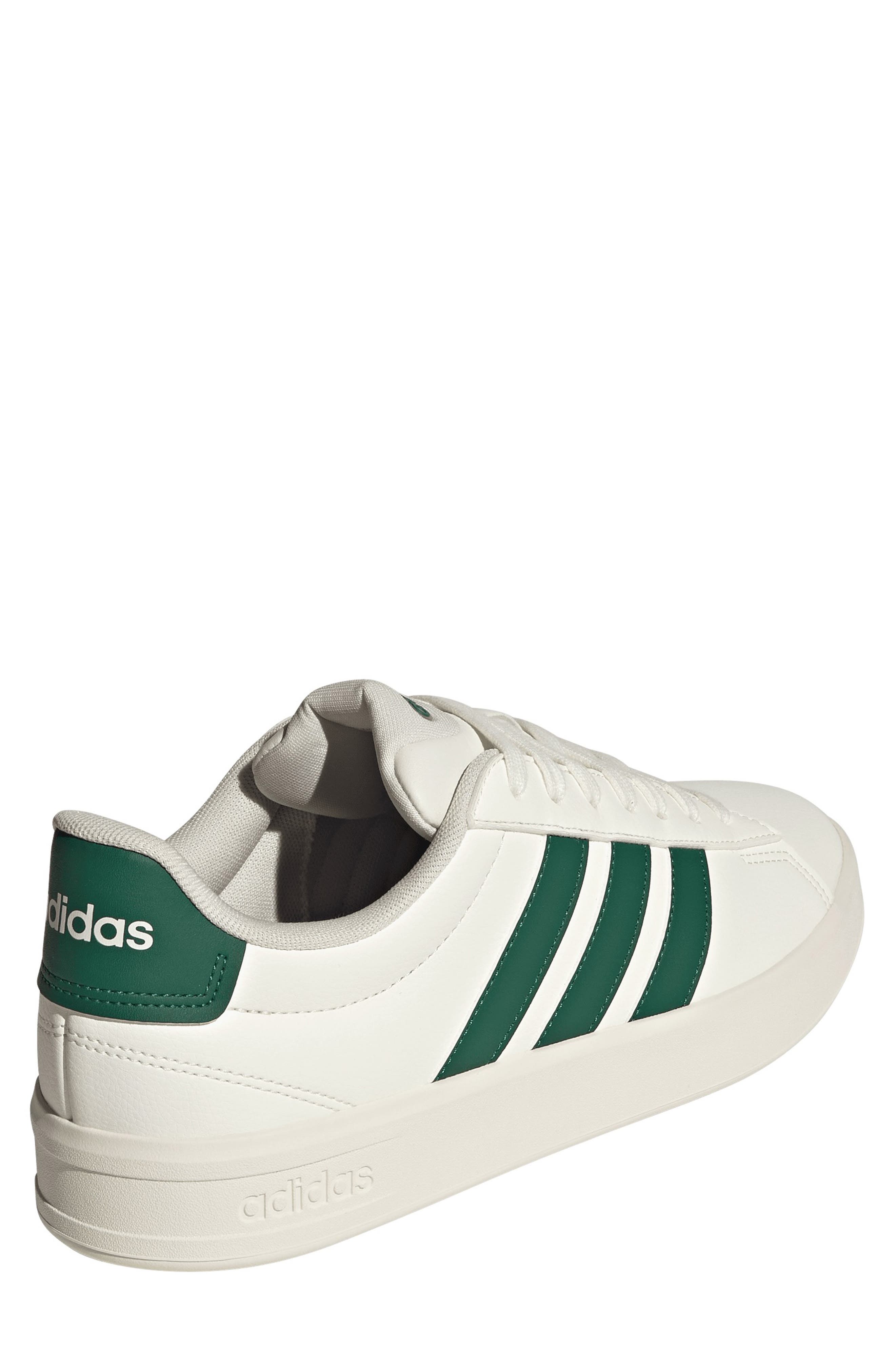 adidas Grand Court 3.0 Sneaker, Alternate, color, Off White/ Green/ Off White