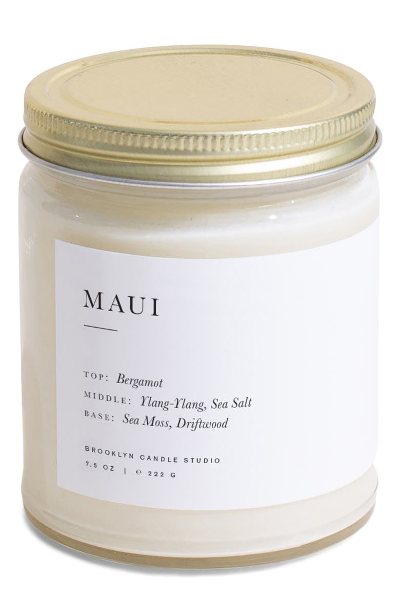 BROOKLYN CANDLE STUDIO Maui Jar Candle, Main, color, 