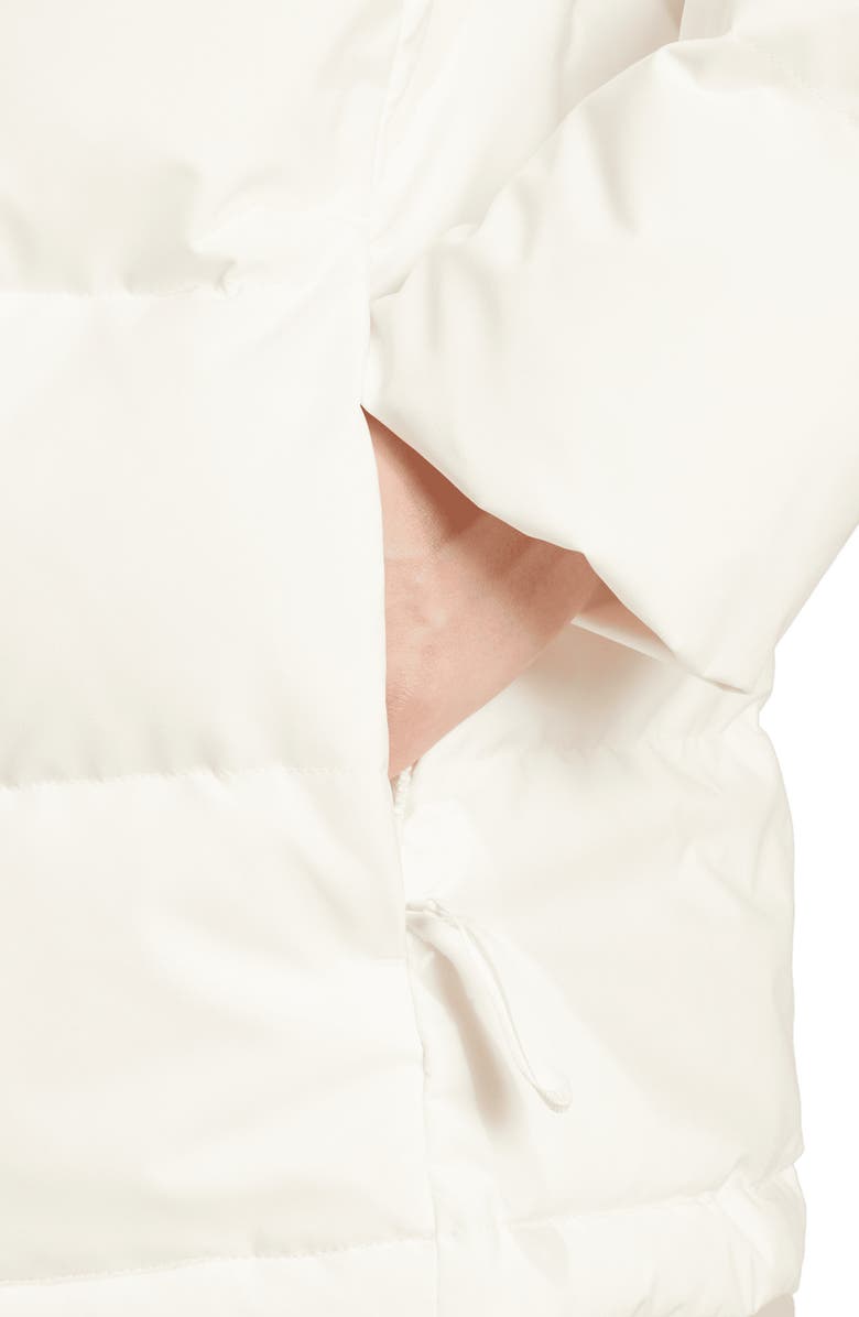 adidas Helionic Water Repellent Hooded Down Jacket, Alternate, color, 