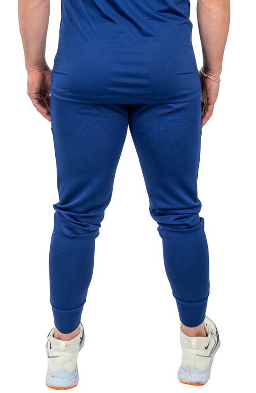 Maceoo Shield Blue Joggers In Blue