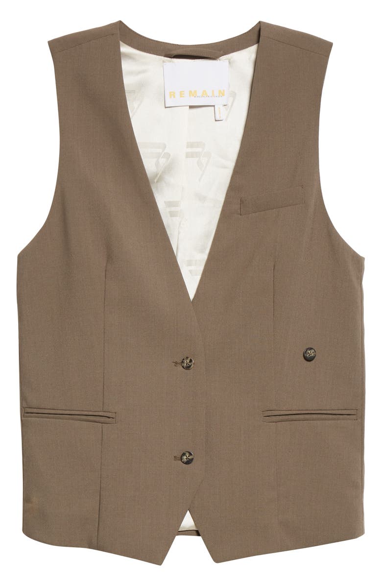 REMAIN Birger Christensen Anjelica Vest, Alternate, color, 