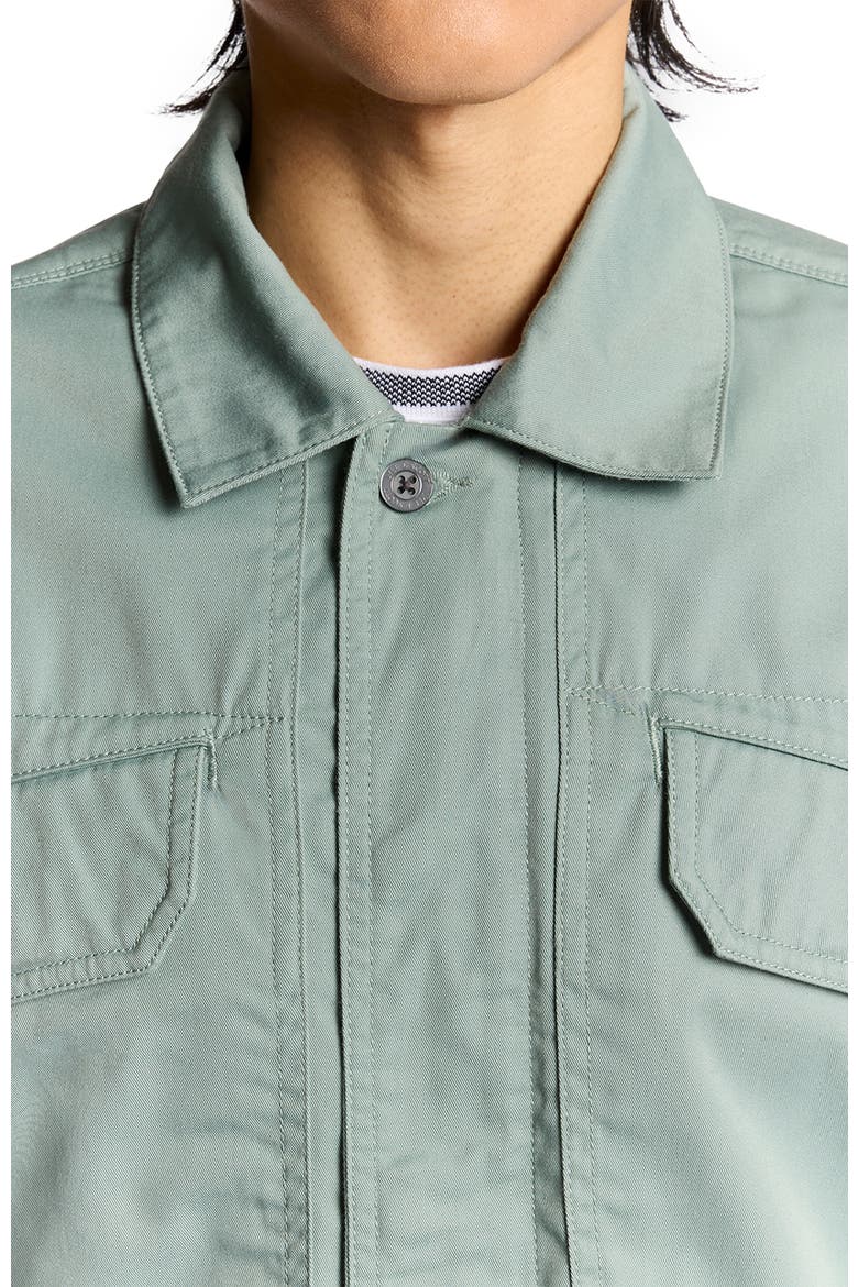 Long Sleeve Multi Pocket Overshirt, Alternate, color, Cold Mint