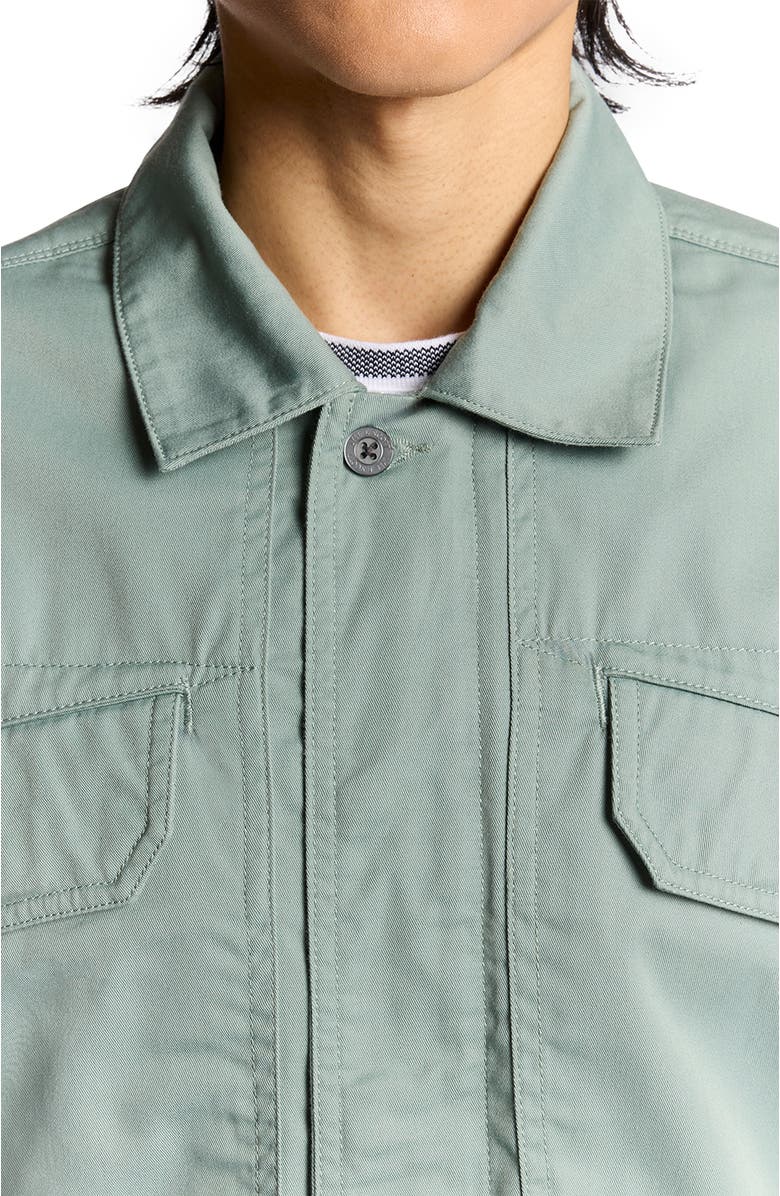 Lyle & Scott Long Sleeve Multi Pocket Overshirt, Alternate, color, Cold Mint