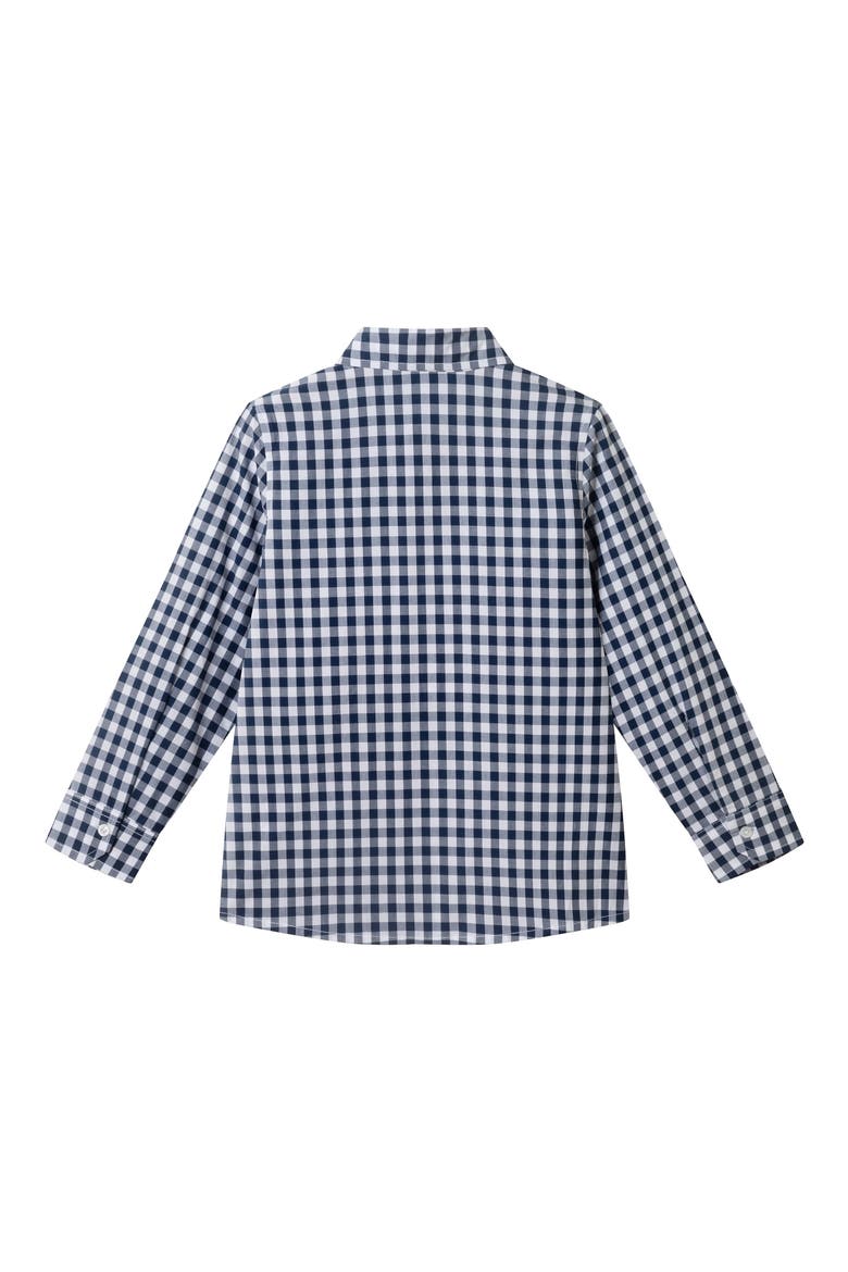 Kids' Sweater Vest, Button-Up Shirt & Pull-On Pants Set, Alternate, color, NAVY