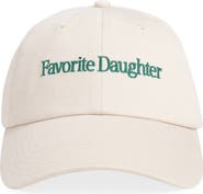 Favorite Daughter Classic Logo Cotton Twill Baseball Cap