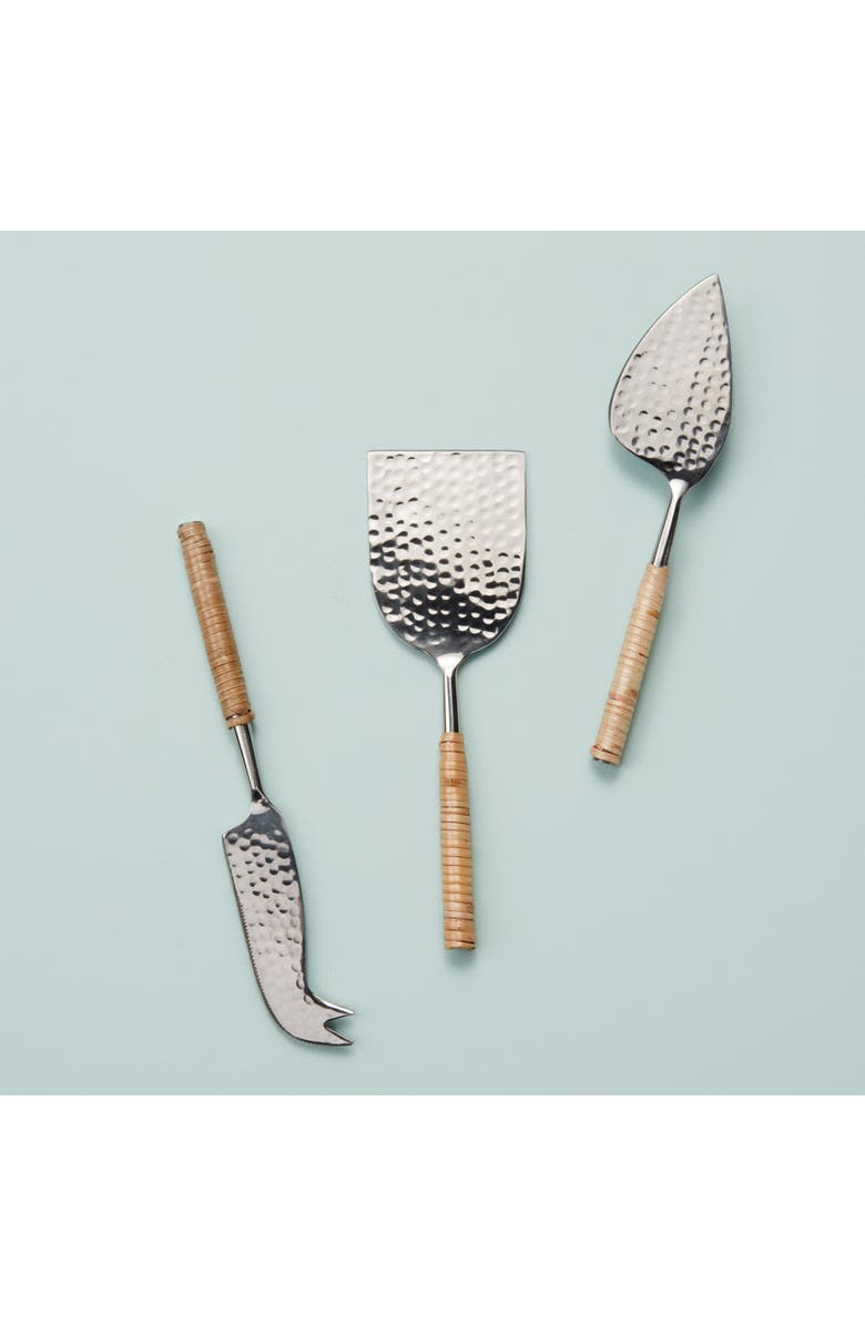 Be Home Aquila Cheese Knives - Set of 3, Alternate, color, Grey