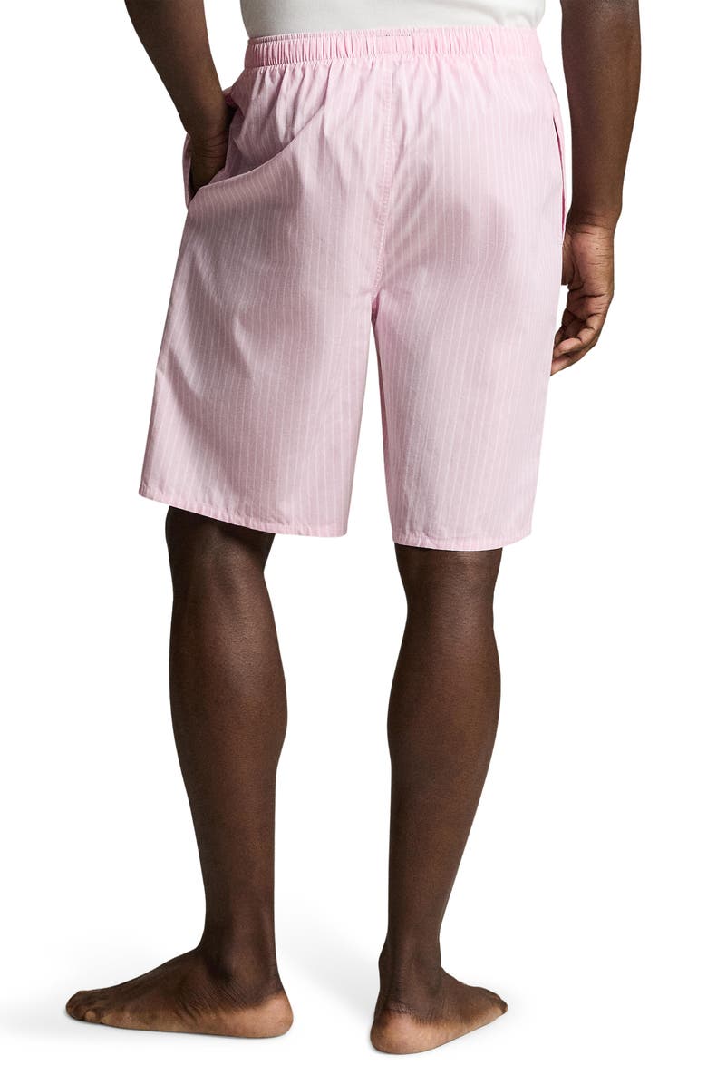 Polo Ralph Lauren Stripe Woven Cotton Pajama Shorts, Alternate, color, Hudson Stripe Cruise Navy Pp