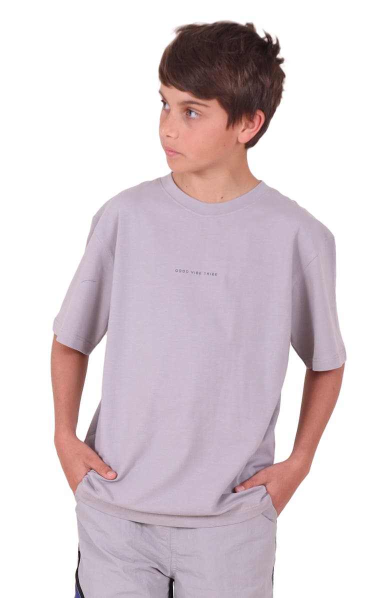 TINY TRIBE Kids' Good Vibe Graphic T-Shirt, Alternate, color, 