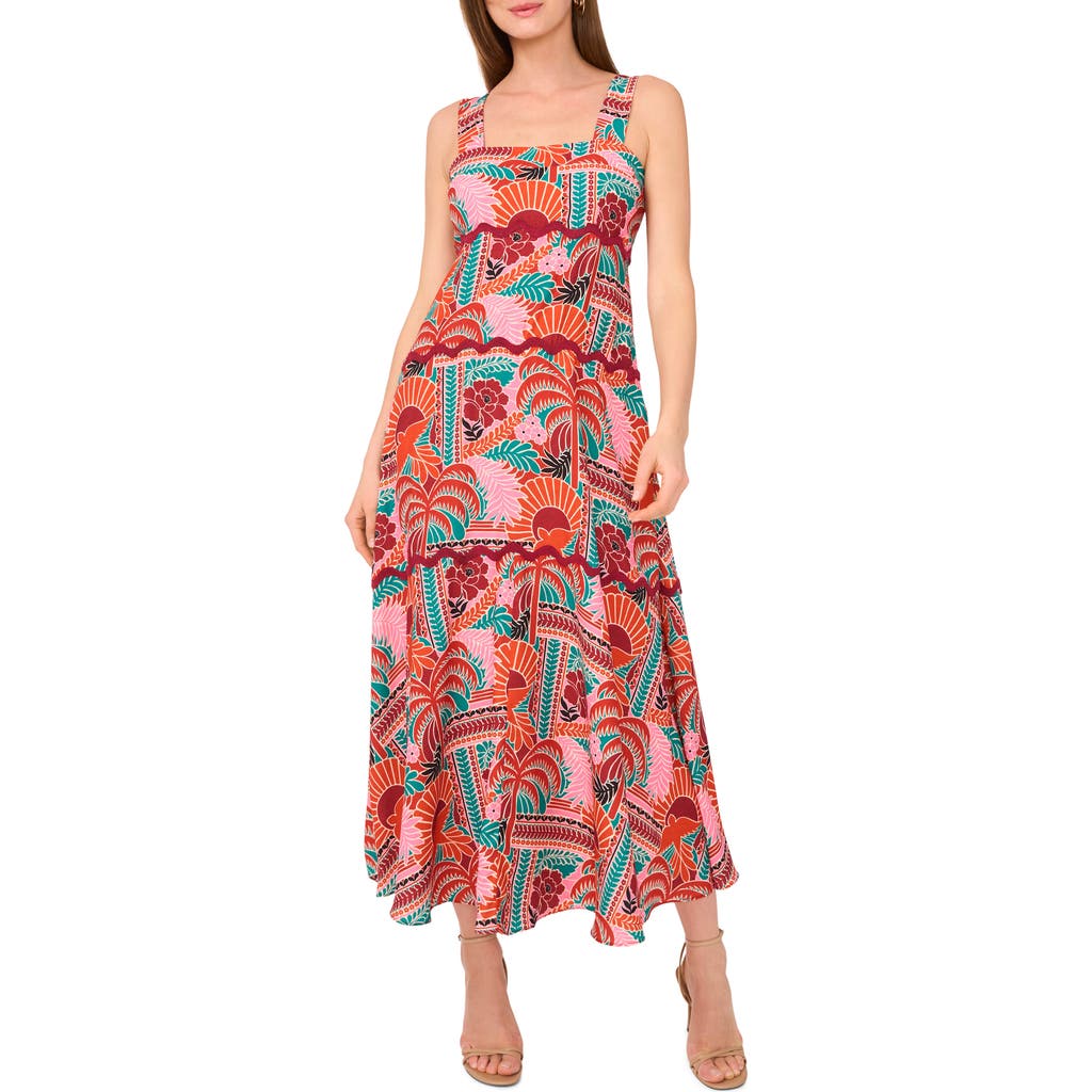 VINCE CAMUTO VINCE CAMUTO TIERED MAXI SUNDRESS